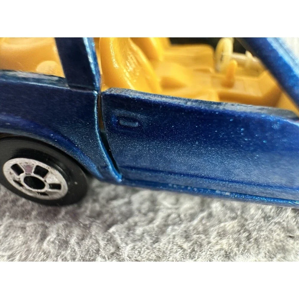 ROAD CHAMPS Die Cast #44 Datsun 280zx 82 Blue Car T5